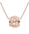 Pretty Designed Silver Necklace SPE-5415